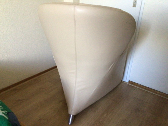 Image 1 of Leolux Fauteuil Excalibur + Hocker