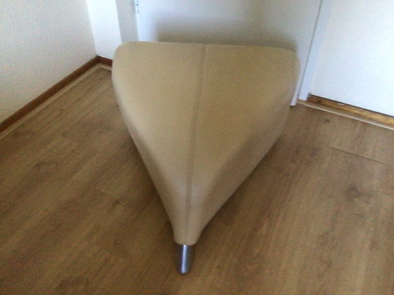 Image 1 of Leolux Fauteuil Excalibur + Hocker