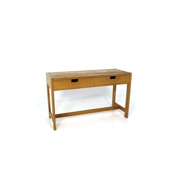 Image 1 of Vintage eikenhouten console, Zweden 1960