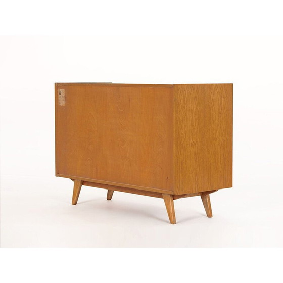 Image 1 of Vintage dressoir met witte deur van Jiri Jiroutek voor Interier Praha, Tsjechië 1960