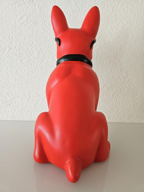 Image 1 of Moderne Trendy Sculptuur 'Bulldog Met Bril'