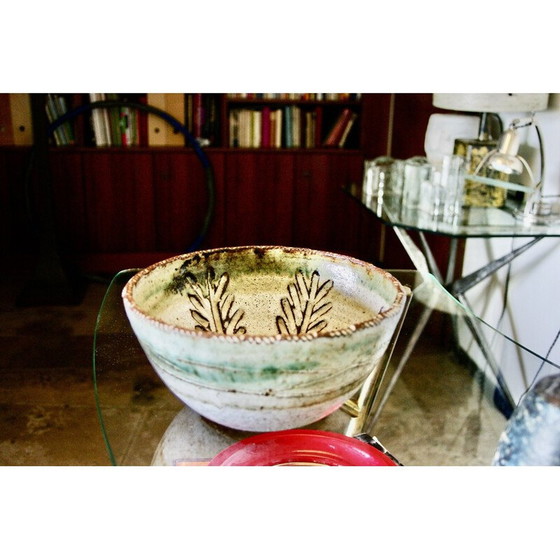 Image 1 of Vintage keramische slakom van Albert Thiry, Frankrijk 1960