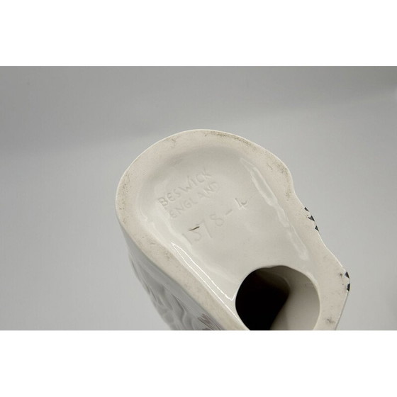 Image 1 of Paar vintage keramische Staffordshire 1378-4 haardhonden van Beswick, Engeland 1960