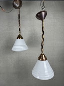 2 x art deco lampen Phililite (Philips)