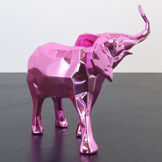 Image 1 of Richard Orlinski Olifant Spirit Roze