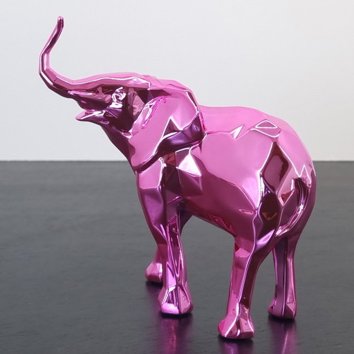 Richard Orlinski Olifant Spirit Roze