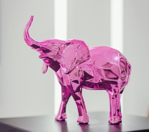 Richard Orlinski Olifant Spirit Roze