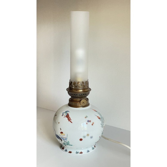Image 1 of Vintage lamp van Limoges porselein, Frankrijk