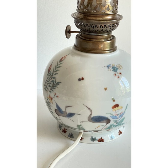 Image 1 of Vintage lamp van Limoges porselein, Frankrijk