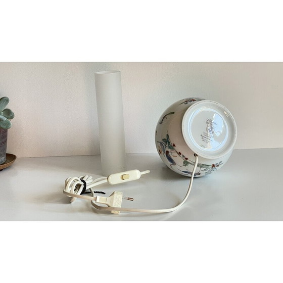 Image 1 of Vintage lamp van Limoges porselein, Frankrijk