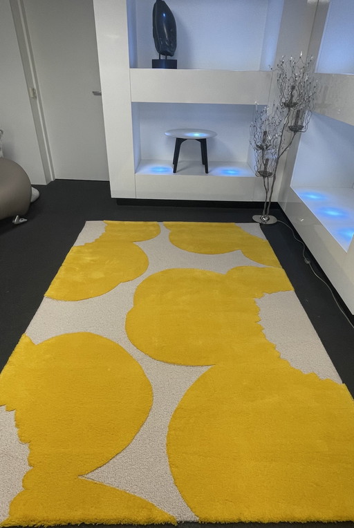 Brink & Campman Marimekko Tapijt Iso Unikko Yellow