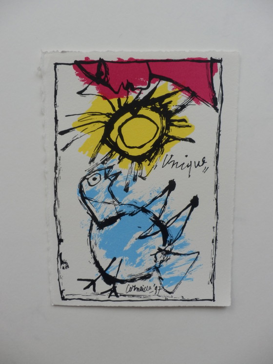 Image 1 of Corneille Kleurenlitho Uniek uit 1997