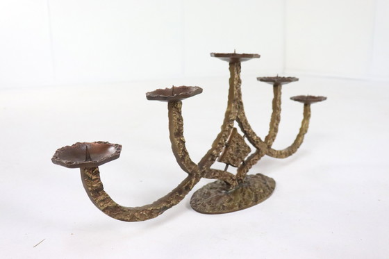Image 1 of Brutalist Kandelaar Vintage