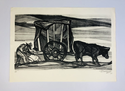 Pablo O'Higgins - Lithografie