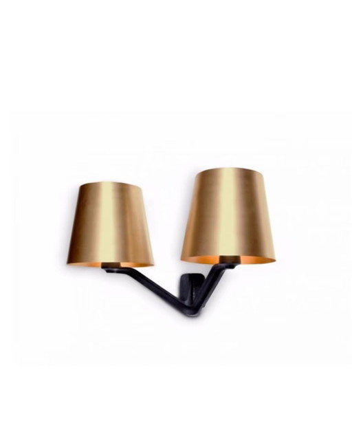 2X Tom Dixon Base Wall Lamp Messing