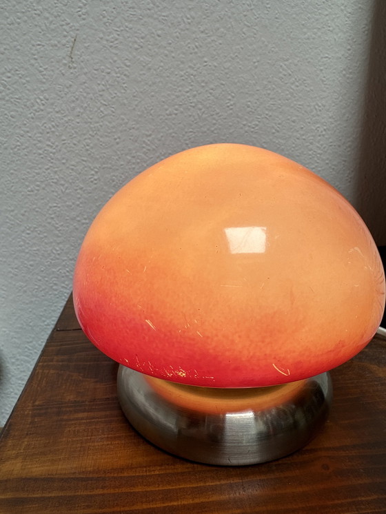 Image 1 of Vintage paddestoel lamp uit het ruimte tijdperk