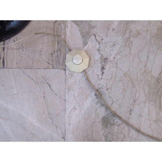 Image 1 of Vintage vloerlamp van verchroomd staal en plexiglas, 1970