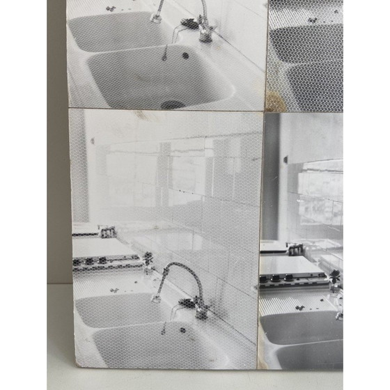 Image 1 of Vintage schilderij "Foto-Montage", 1970