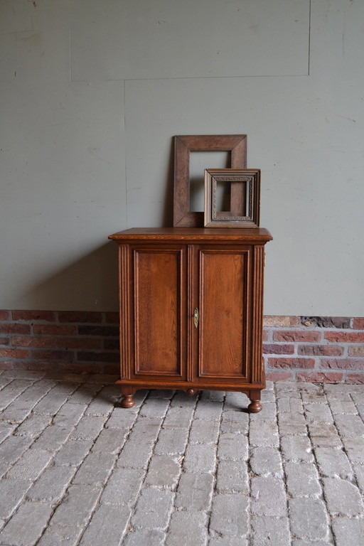 Antieke Eiken Art Deco Dressoir.