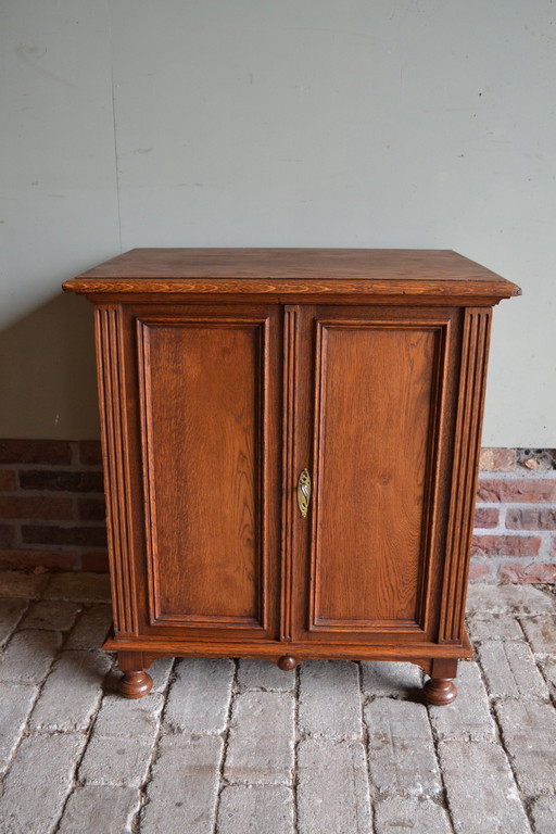 Antieke Eiken Art Deco Dressoir.