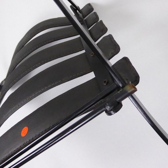 Image 1 of Paar van 2 vintage liner klapstoelen, Frankrijk 1960