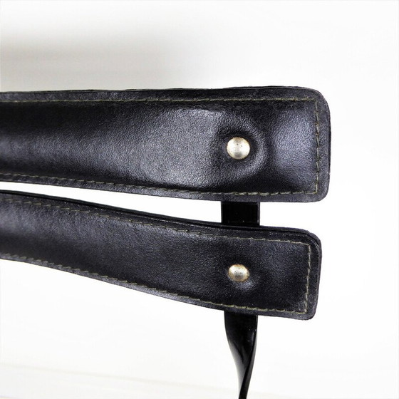 Image 1 of Paar van 2 vintage liner klapstoelen, Frankrijk 1960