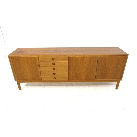 Image 1 of Scandinavisch dressoir in walnoot voor Skaraborgs Möbelindustri, Zweden 1960