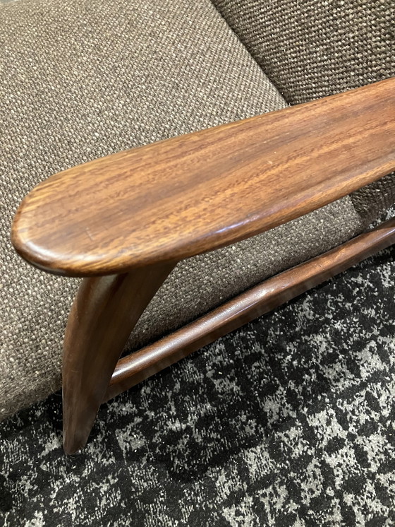 Image 1 of 2X Teak Fauteuil Jaren 50 / 60