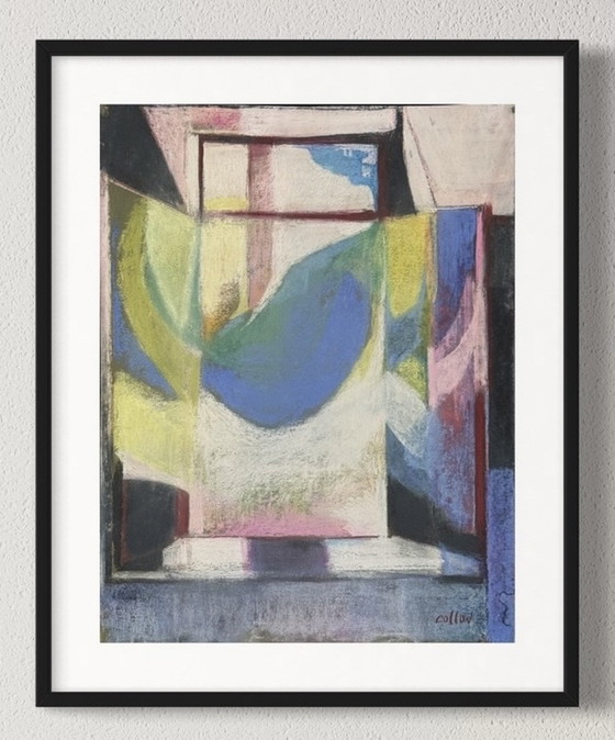 Image 1 of Odette Collon abstracte compositie