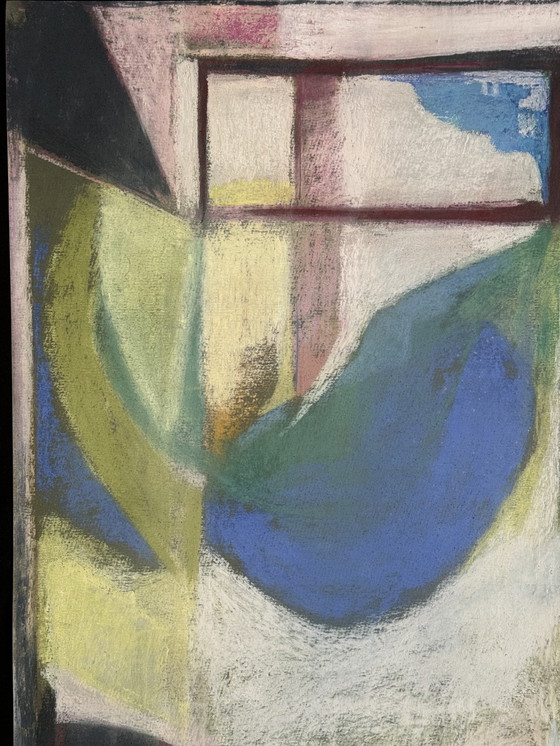 Image 1 of Odette Collon abstracte compositie