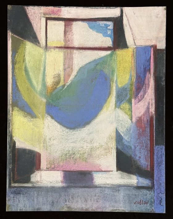 Image 1 of Odette Collon abstracte compositie