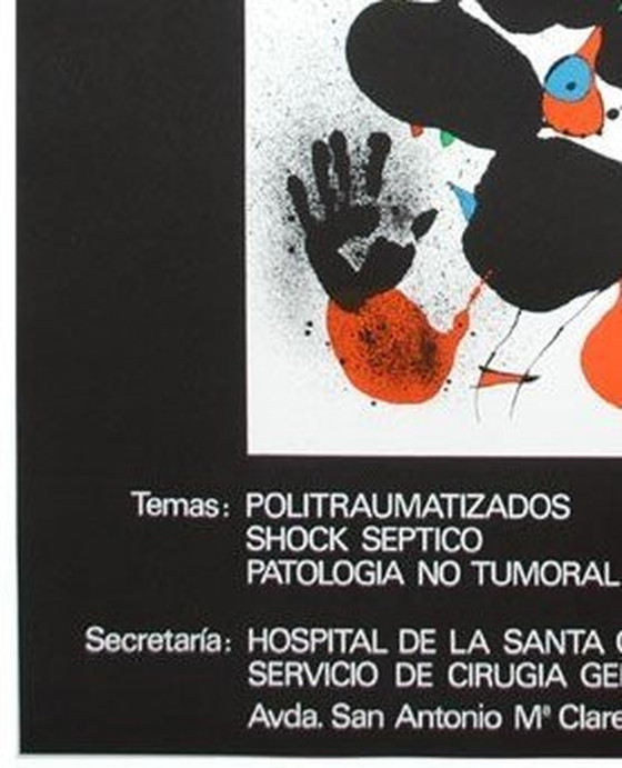 Image 1 of 1980 Tentoonstellingsaffiche - Xiii Congreso Nacional De Cirugia