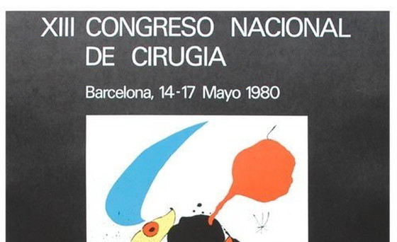 Image 1 of 1980 Tentoonstellingsaffiche - Xiii Congreso Nacional De Cirugia