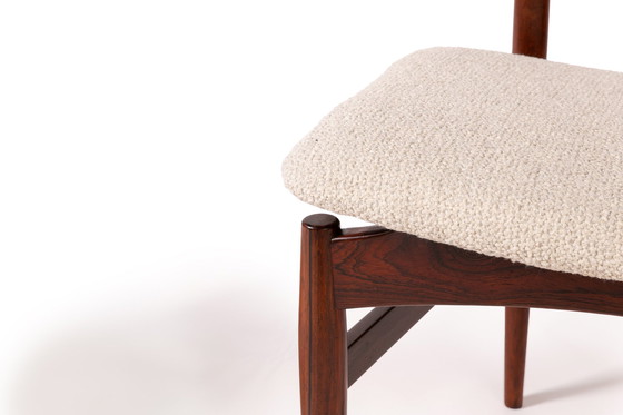 Image 1 of Poul Hundevad Deense palissander eetkamerstoelen