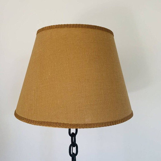 Image 1 of Vintage vloerlamp van zeeketting en ijzer