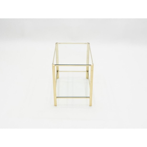 Image 1 of Vintage bronzen bijzettafel van Jacques Théophile Lepelletier voor Broncz, 1960