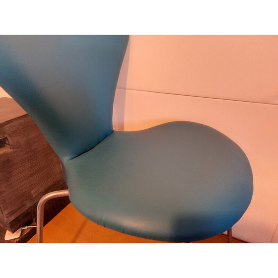 Image 1 of Set van 4 vintage stoelen van Arne Jacobsen voor Fritz Ansen