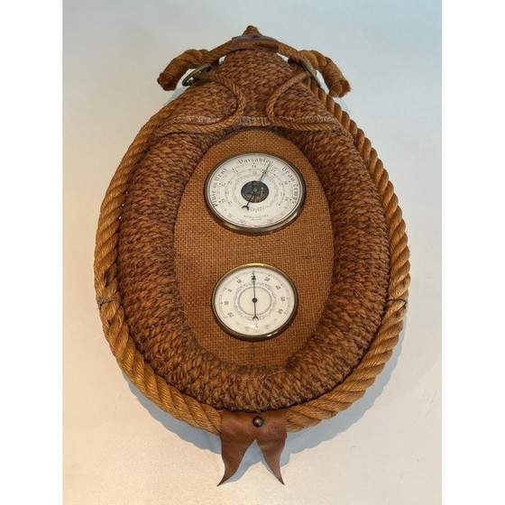 Image 1 of Vintage touwbarometer door Adrien Audoux en Frida Minet, 1950