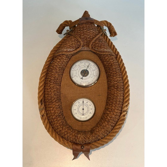Image 1 of Vintage touwbarometer door Adrien Audoux en Frida Minet, 1950