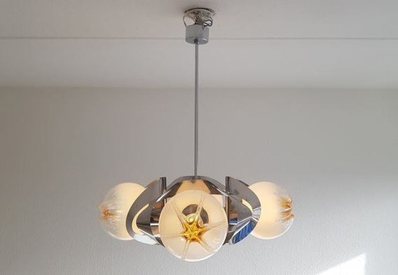 Image 1 of Vintage Mazzega Murano. 70s Luchter