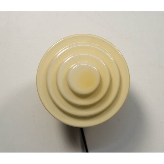 Image 1 of Vintage verchroomde art deco plafondlamp, 1930