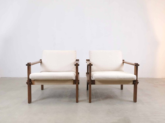 Image 1 of 2X Set Loungestoel Midcentury 50s 60s