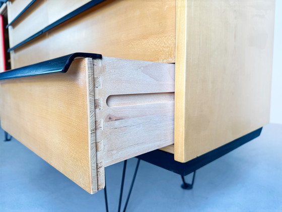 Image 1 of Origineel Alfred Altherr dressoir Freba 330Cm Zwitserland 1950S