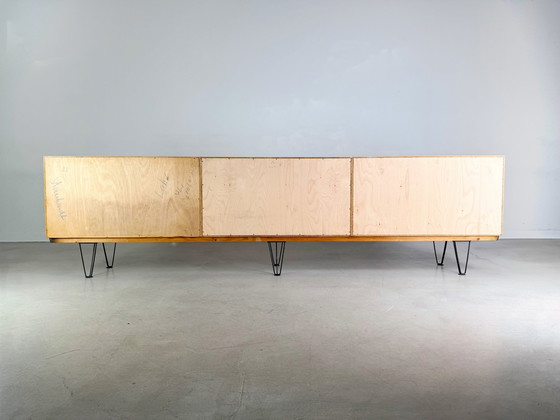 Image 1 of Origineel Alfred Altherr dressoir Freba 330Cm Zwitserland 1950S