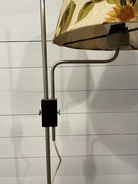 Image 1 of Vintage vloerlamp in hoogte verstelbaar