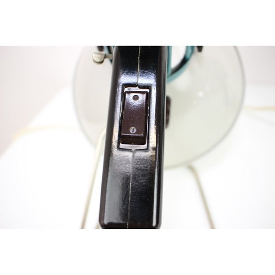 Image 1 of Paar vintage metalen en plastic tafellampen voor Fax, Tsjecho-Slowakije 1960