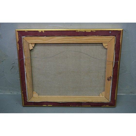 Image 1 of Zweeds vintage schilderij van Jules Schyl, jaren 1960