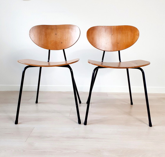 Image 1 of 4x stoelen door Kurt Nordstrom voor Knoll International