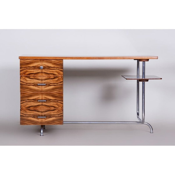 Image 1 of Vintage Halabala bureau H180, jaren 1930