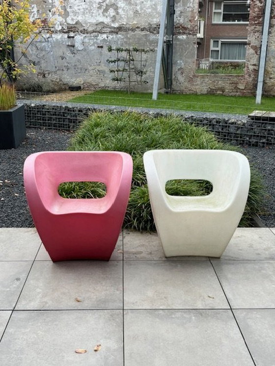 Image 1 of 2x Moroso Zitsculptuur Litte Albert Ontwerperron Arad